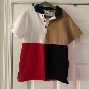 Boys Burberry Polo
